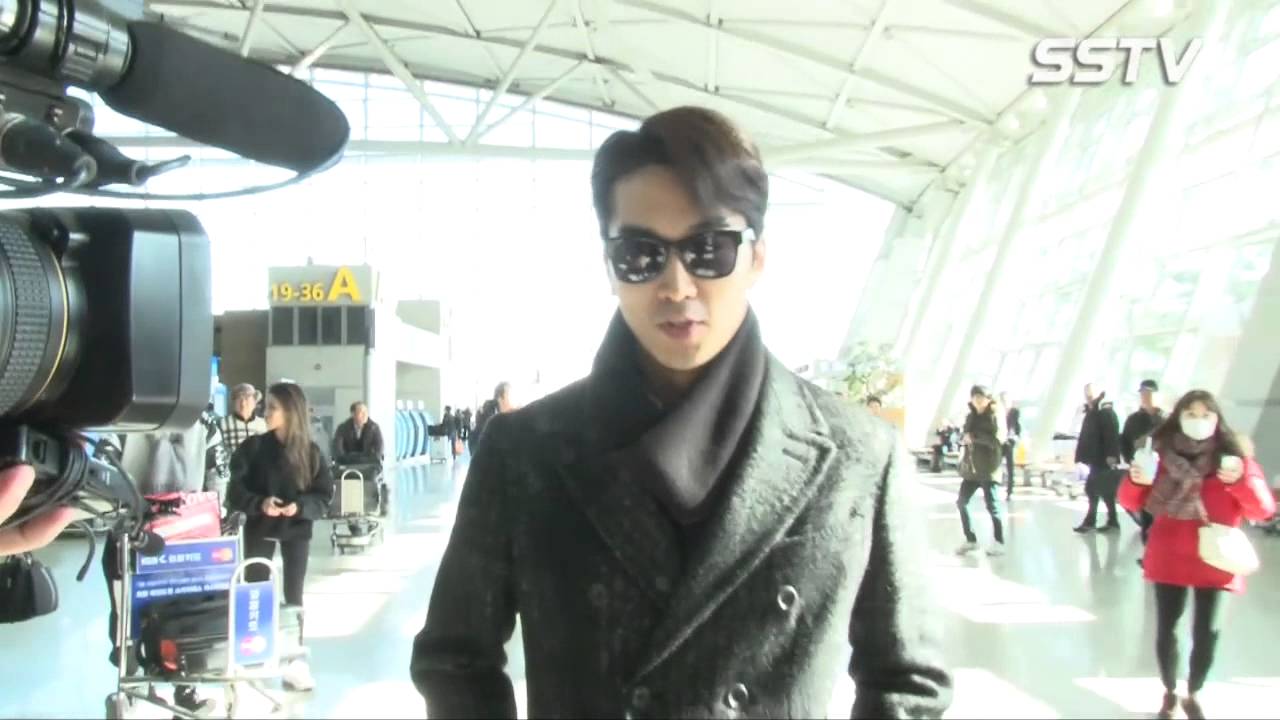 [SSTV] 송승헌(Song Seung Heon) ‘MAMA’ 출국, 한류스타의 조각외모 ‘후광이 번쩍’