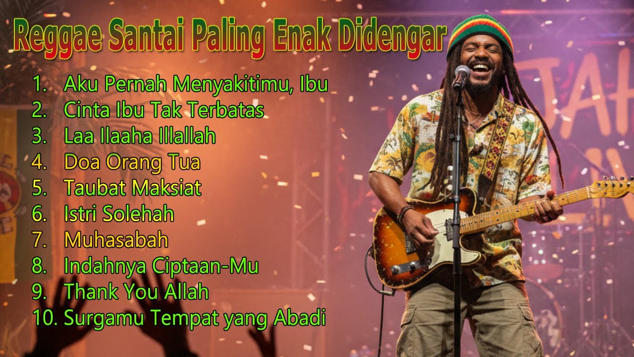 Reggae Santai Islami Full Album 🎧 Musik Hijrah Penenang Hati, Temani Hari dari Pagi Sampai Malam