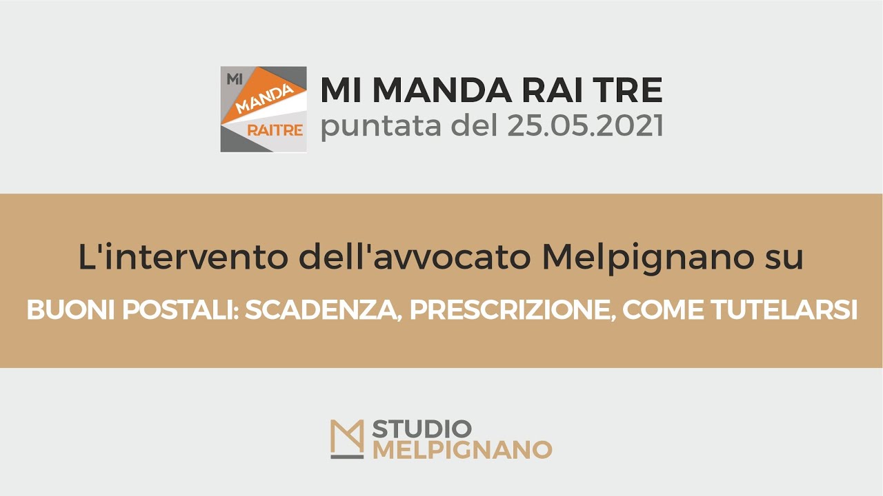 Mi Manda Rai Tre - Puntata del 25/05/2021