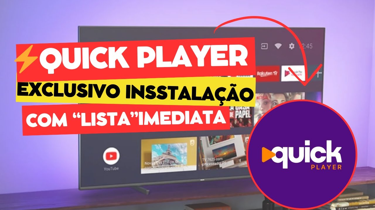 🔴Como INSTALAR QUICK PLAYER Mais LISTA VALE a PENA - VOC&Ecirc; SABIA!