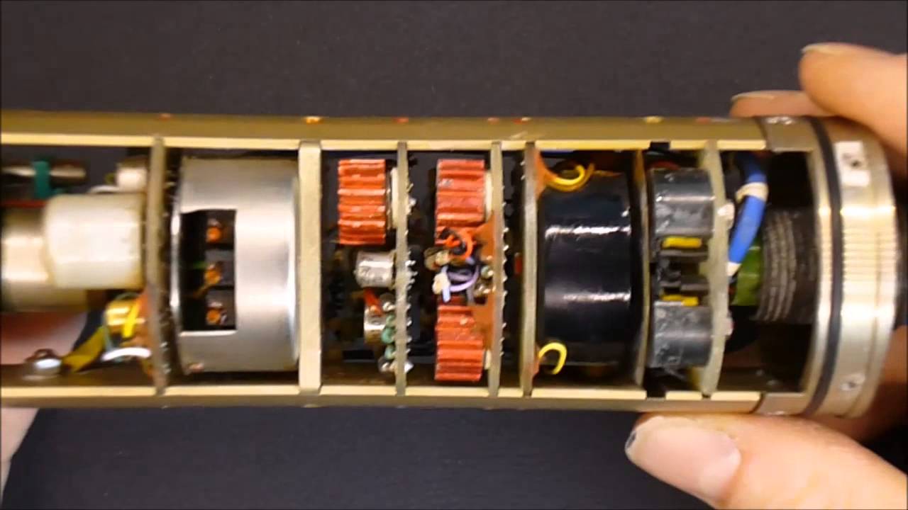 Insides of an  aircraft turbine Inlet temperature gauge