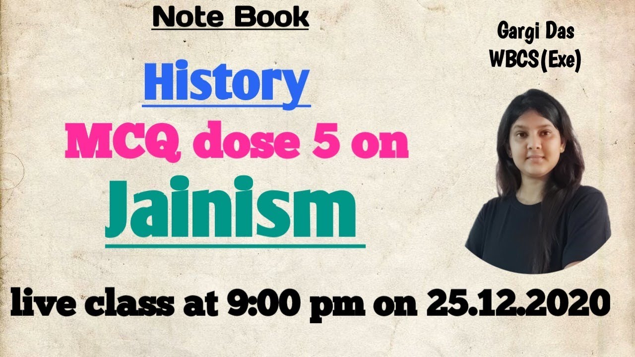 History | MCQ dose 5 | Jainism |Gargi Das |WBCE(Exe)