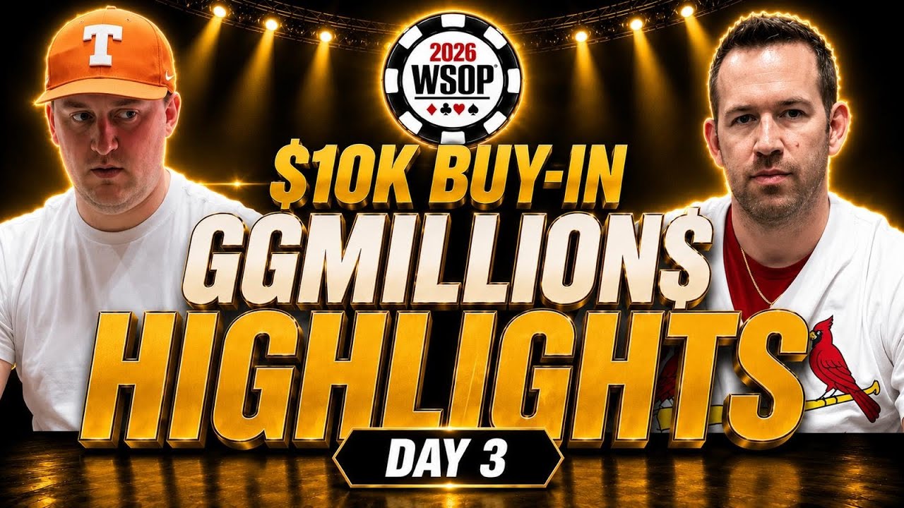 HIGHLIGHTS | $10,000 GGMillion$ High Roller | Day 3