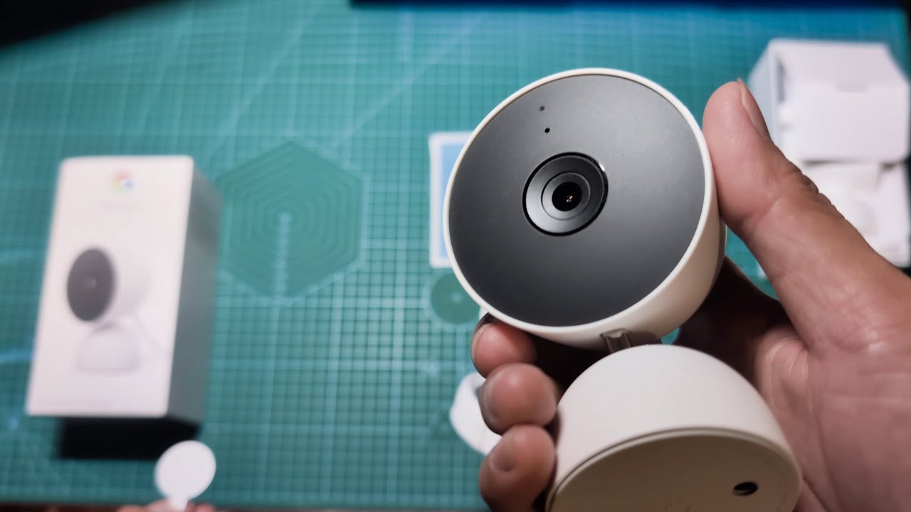 Google Indoor Nest Security Cam 1080p (Wired) - 2nd Generation - Snow