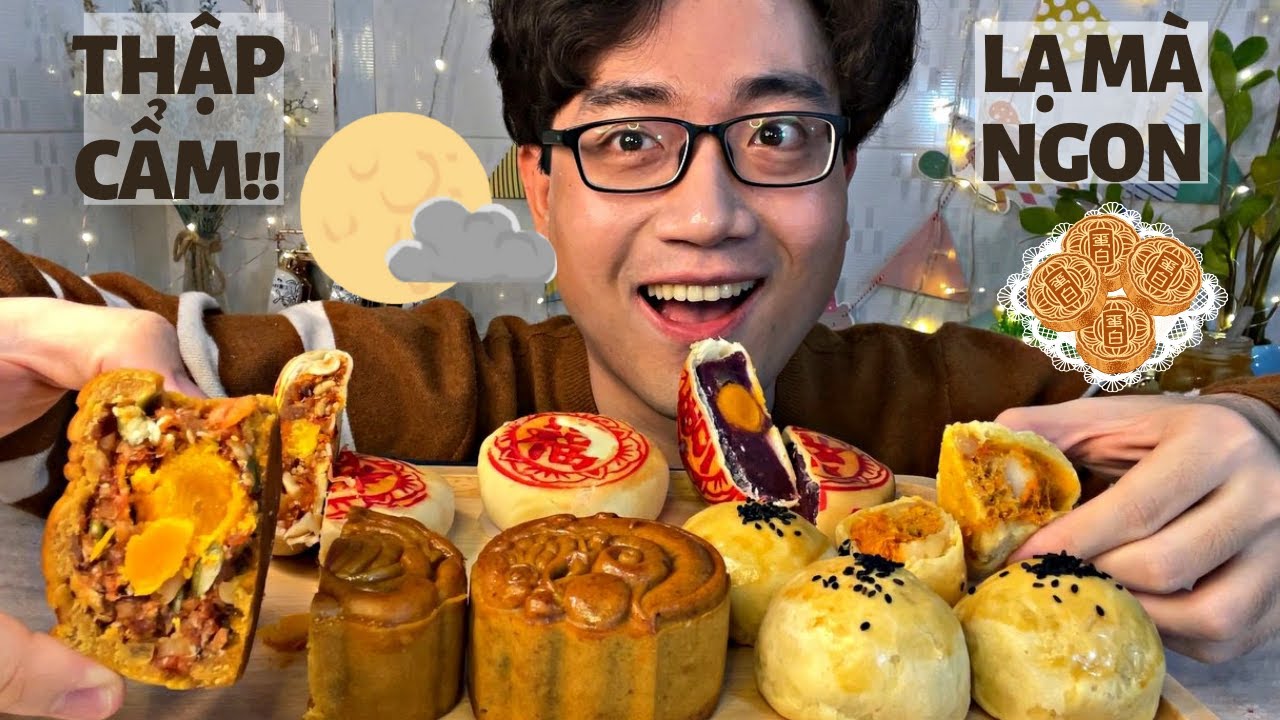 Đã Thèm Mâm Bánh Trung Thu Nhân Thập Cẩm + Bánh Pía Nhân Ngọt + Bánh Trung Thu Đài Loan Lạ Mà Ngon