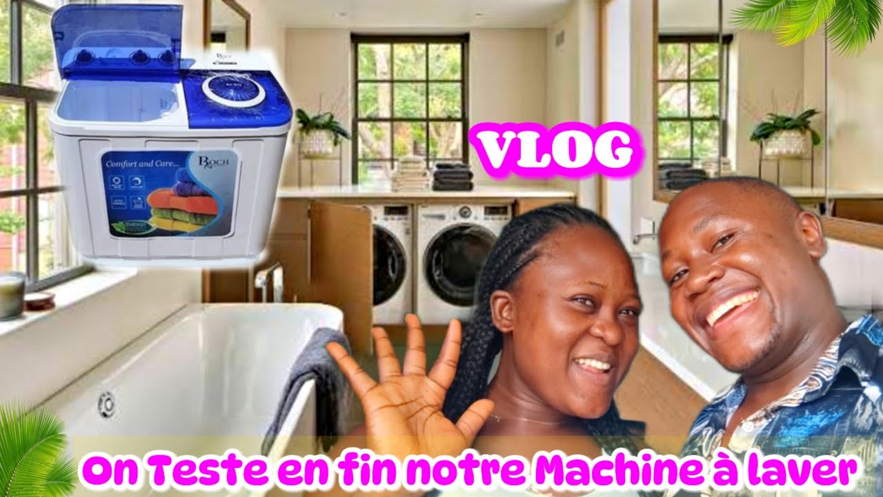 On Teste notre Machine à laver  #VLOG