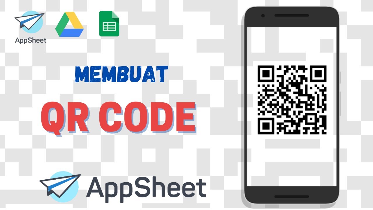 15. Membuat QR CODE di AppSheet | How to create QR Codes in AppSheet #AppSheet