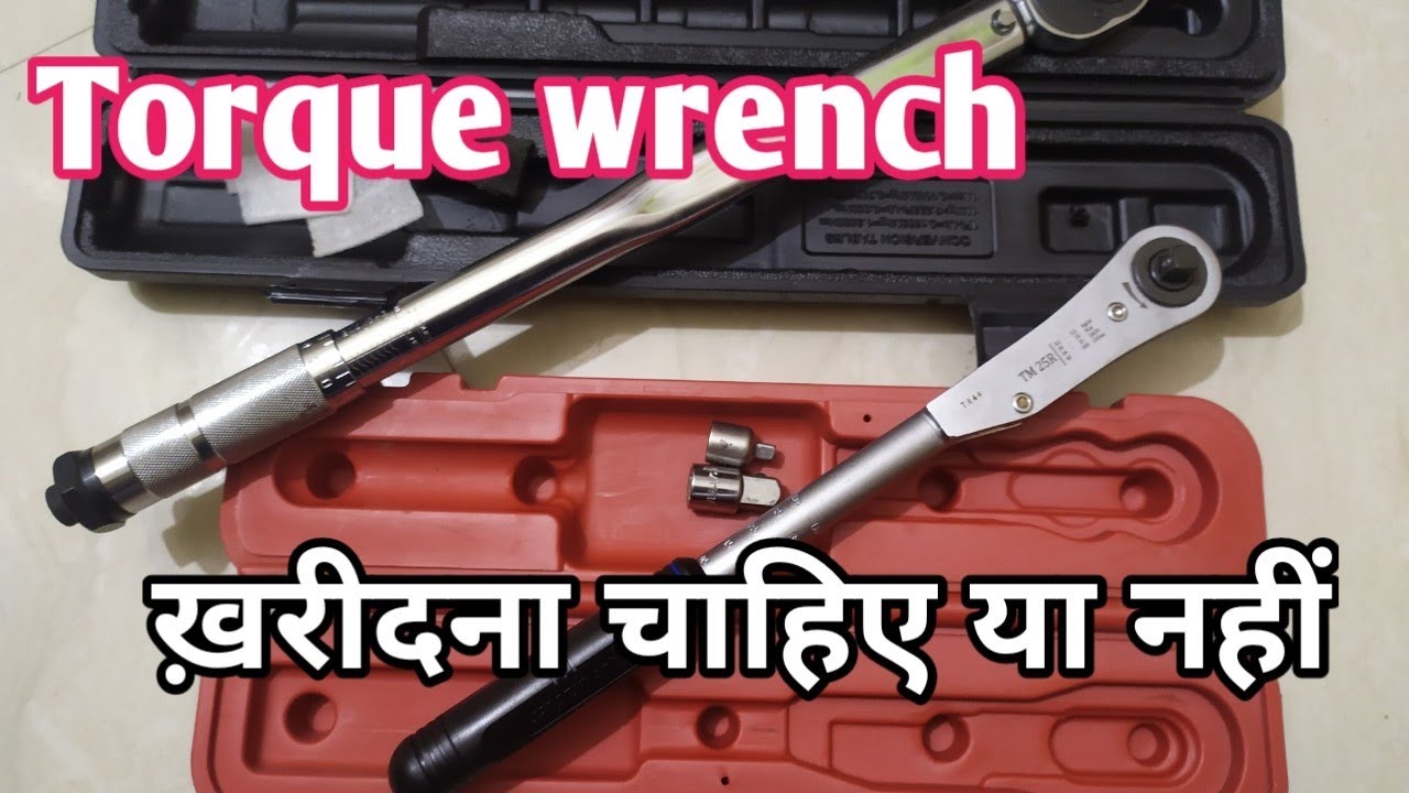 Torque wrench basics. Do's and don'ts for Torque wrench. Amazon Basics Torque wrench.