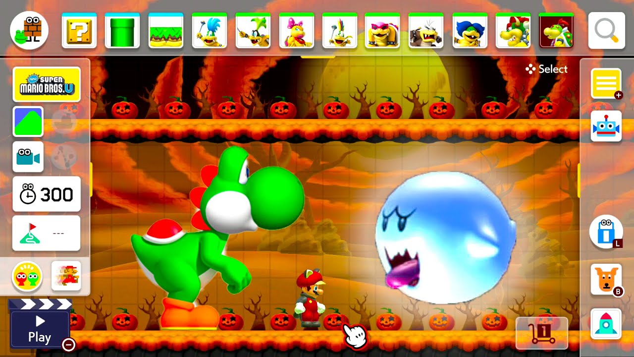 Very Hard! Super Mario Maker 2 (Mod) - All Bosses Course Maker Experiment!