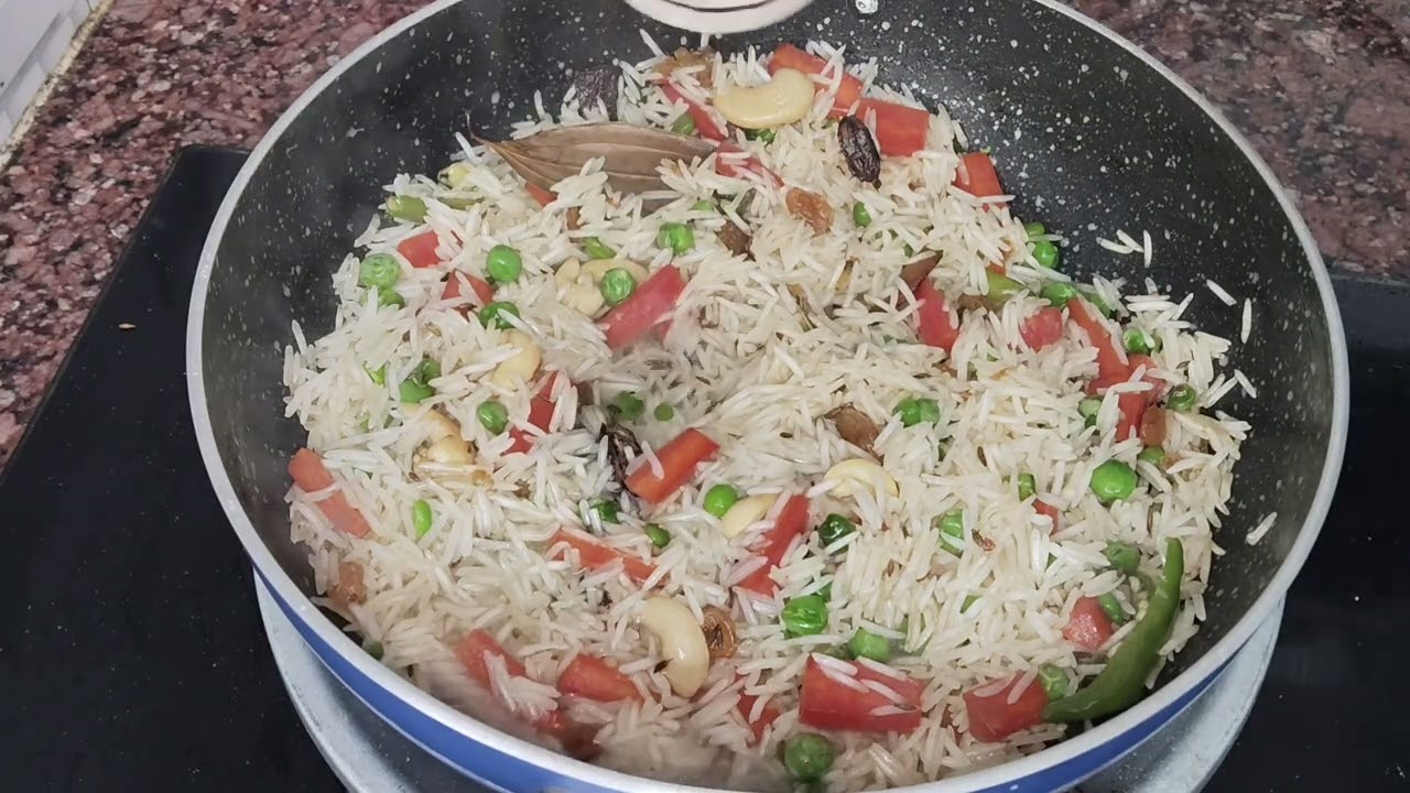 बहुत ही टेस्टी मटर पुलाव की रेसिपी/ very tasty matar pulao recipe