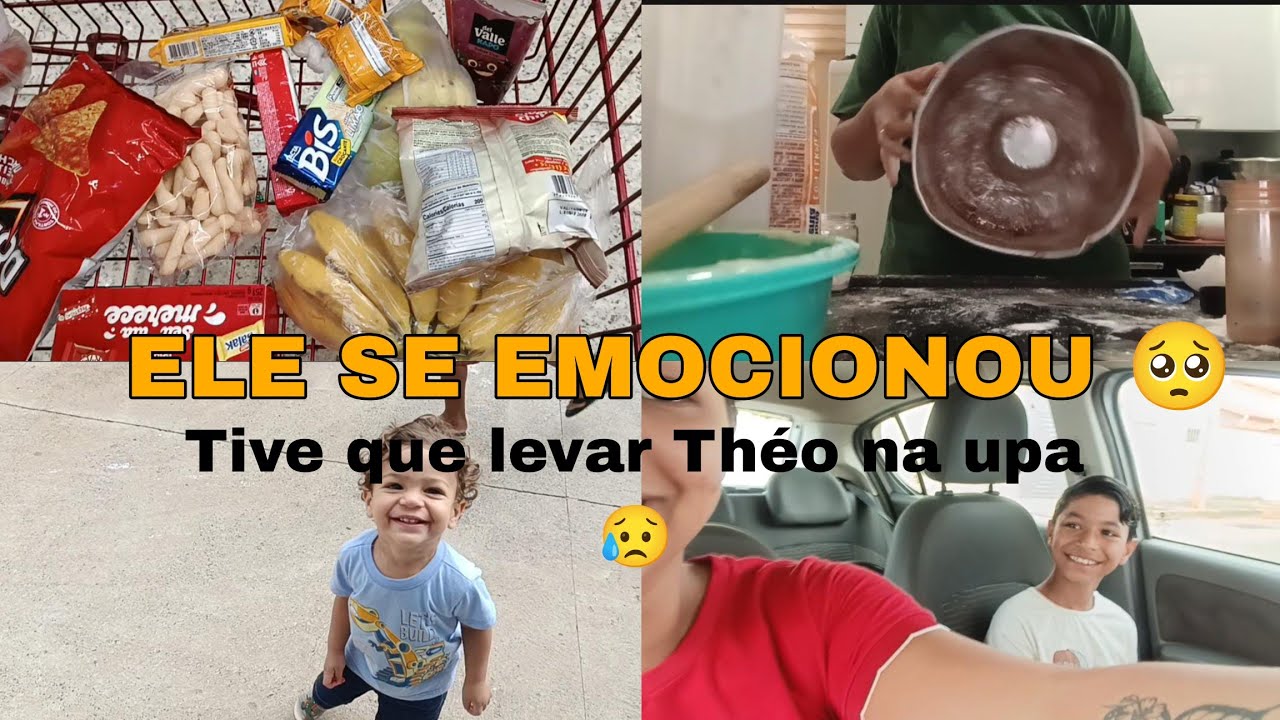 MIMO DA INSCRITA PARA O PEDRO🥺/TIVE QUE LEVAR O THÉO NA UPA 😥
