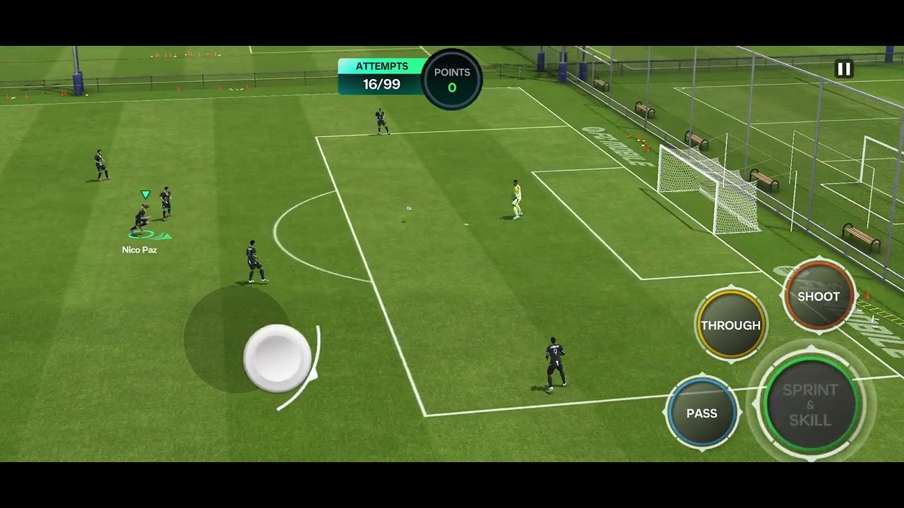 Not leaving the game until I score a Bicycle Kick