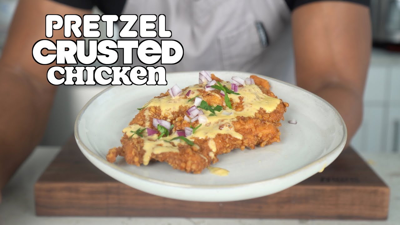 Crispy Pretzel Chicken Recipe | Family-Friendly Dinner Ideas