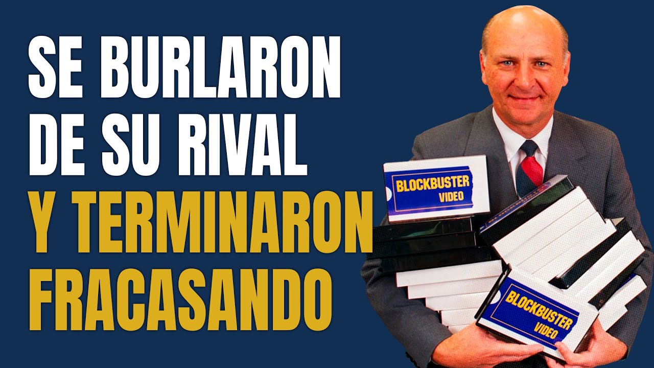 Se Burlaron de Su Rival y Terminaron Fracasando | La Historia de Blockbuster 😬📝