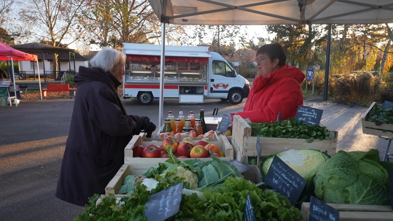 Le marché hebdomadaire