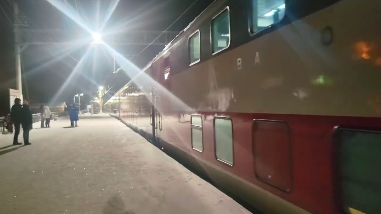 ЭП20 с поездом из Петрозаводска в Москву 28.01.2026г.