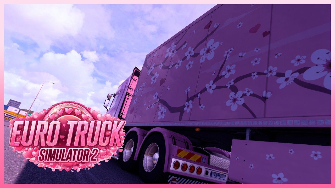 Hearts in Bloom Event. Euro Truck Simulator 2
