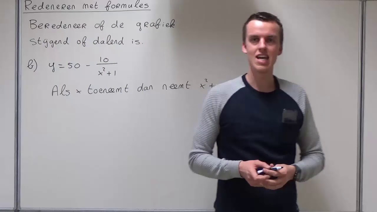 Redeneren met formules (HAVO wiskunde A & VWO wiskunde C)
