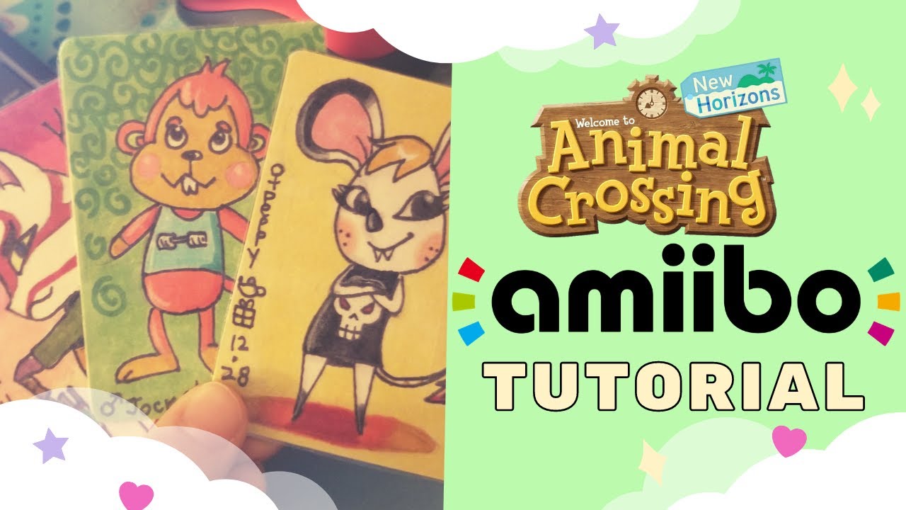how to make Animal Crossing amiibo FULL TUTORIAL (for android users) w/ original art :)