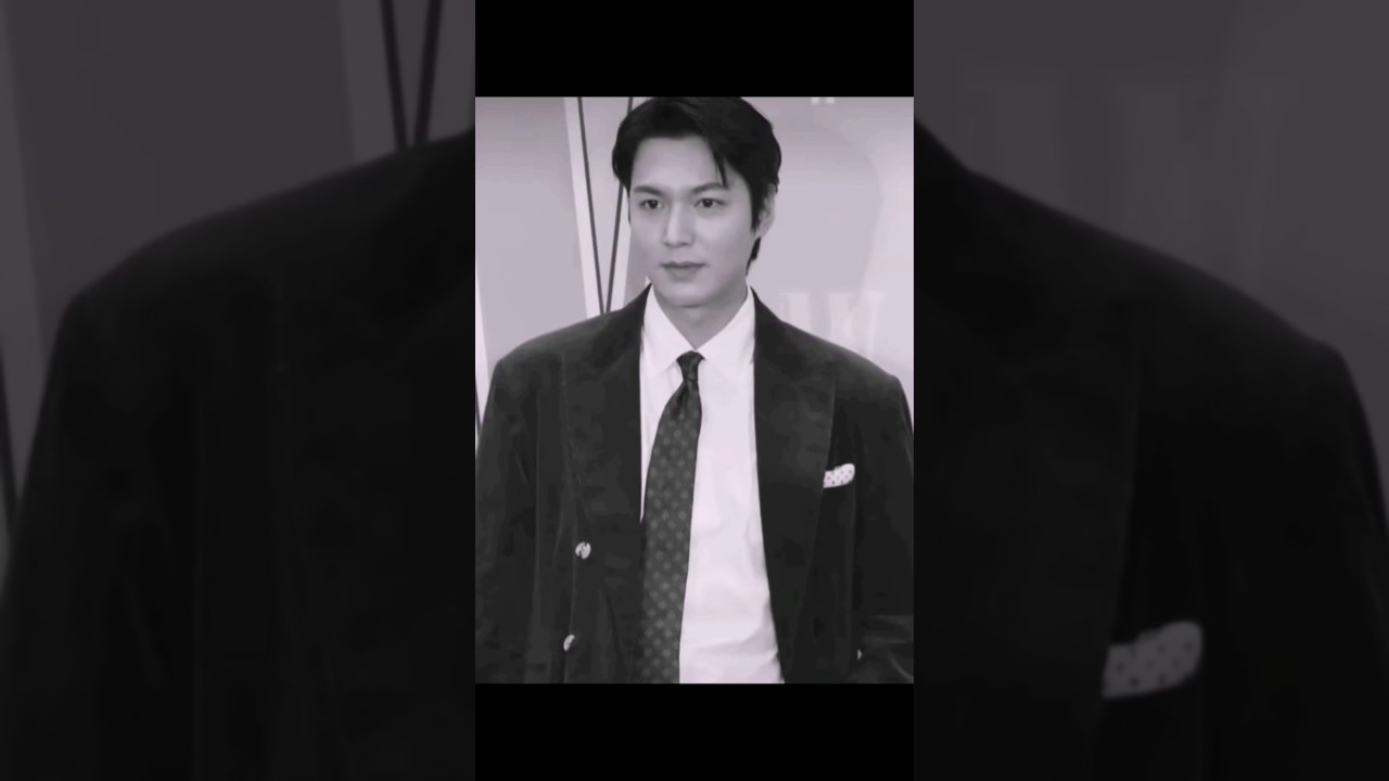 Leeminho 🥰💜🤗 se ve genial mi chico guapo 😍