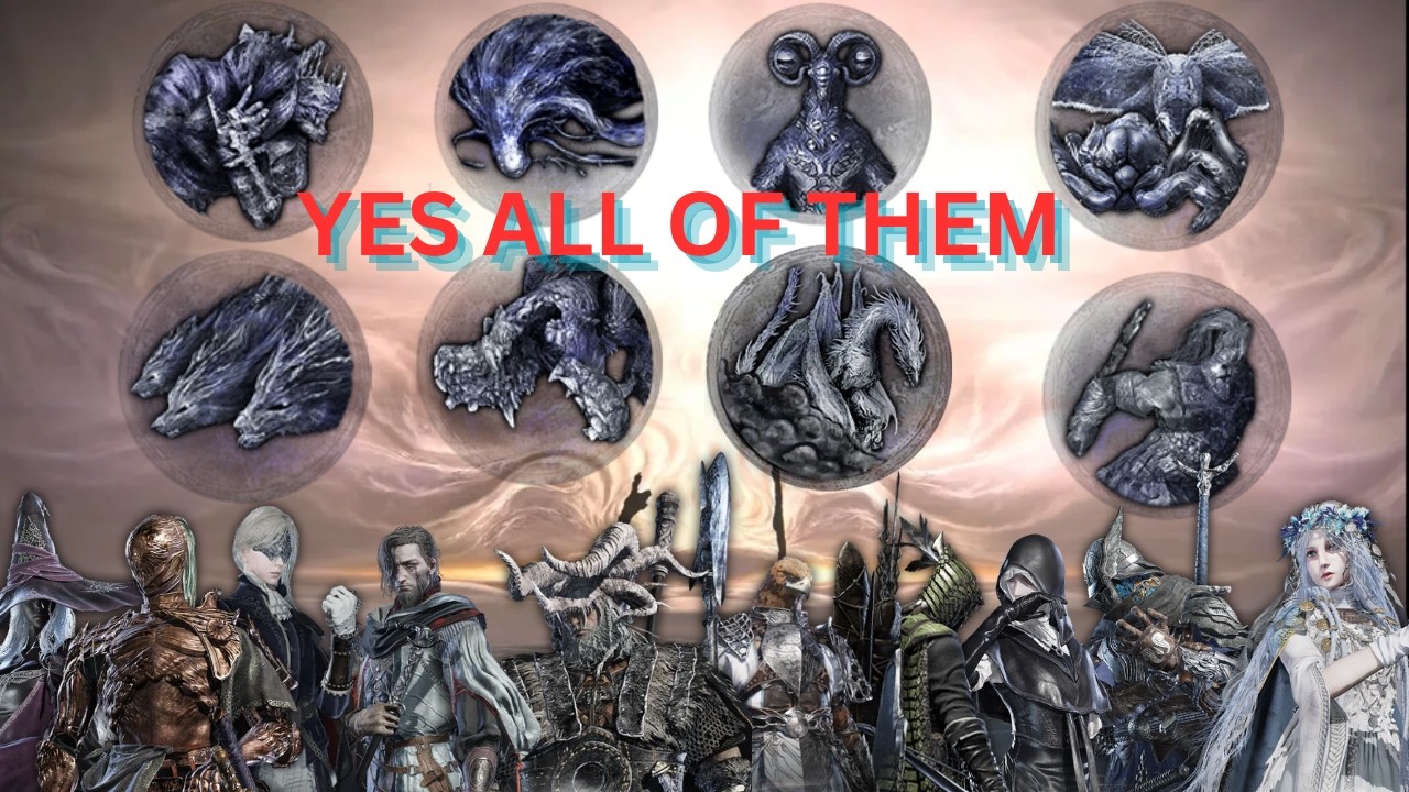 Nightreign But I SOLO all MAIN GAME BOSSES In Random Order With RANDOM CHARCTERS