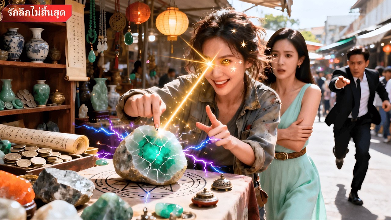 สาวกรรมกรจนบังเอิญปลุกตาเทพมองทะลุ! ล่าหยกพม่า-ขุมทรัพย์ กู้คุณหนูมาเฟีย รวยสุดเมืองทั้งเมืองช็อก!