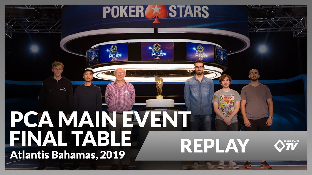 SPLIVE: PS PCA Main Event, Final Table