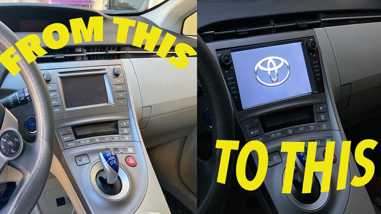 Toyota Prius 2010-2015 Aliexpress Kapud Android 10.0 9 install
