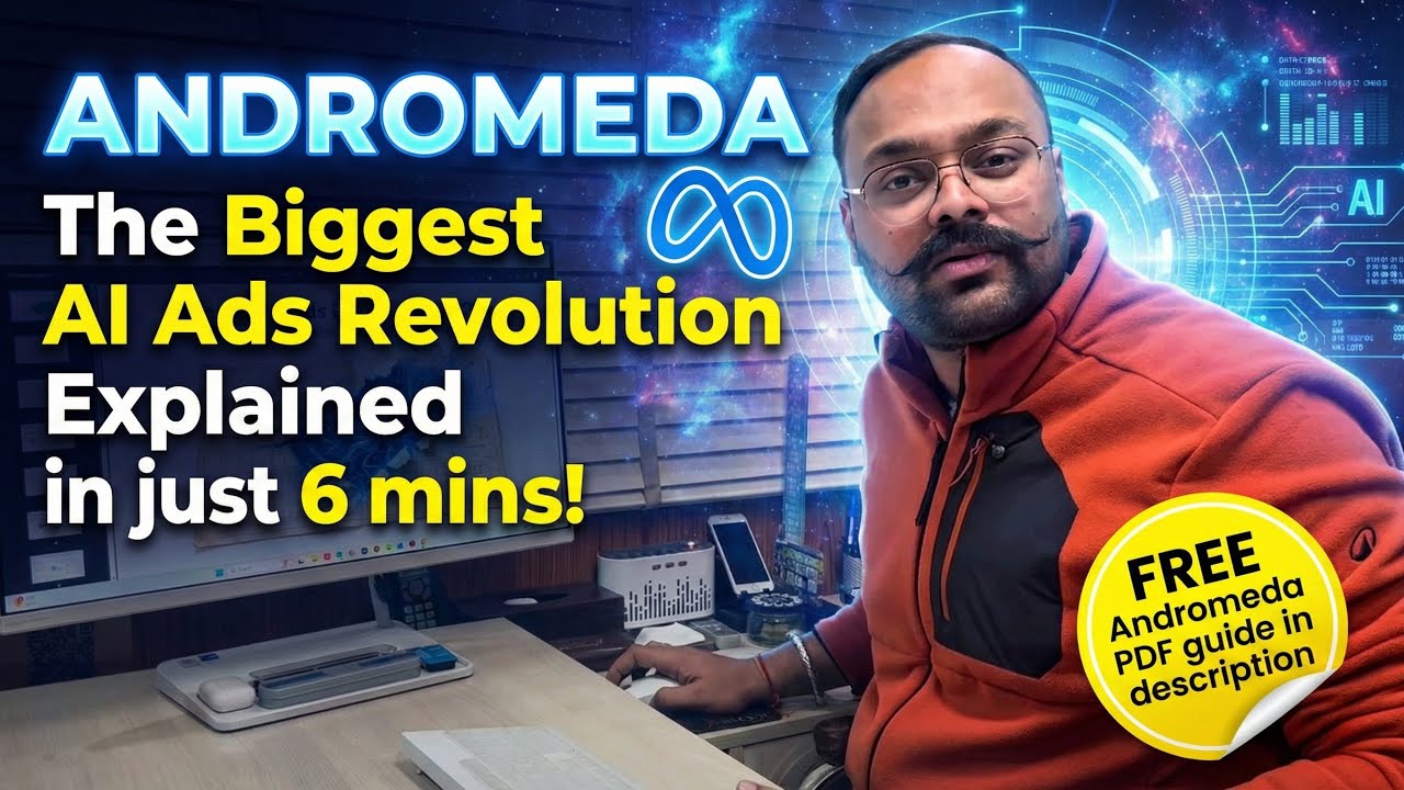 Meta ANDROMEDA — The Biggest AI Ads Revolution Explained | Latest Meta updates | Pacewalk