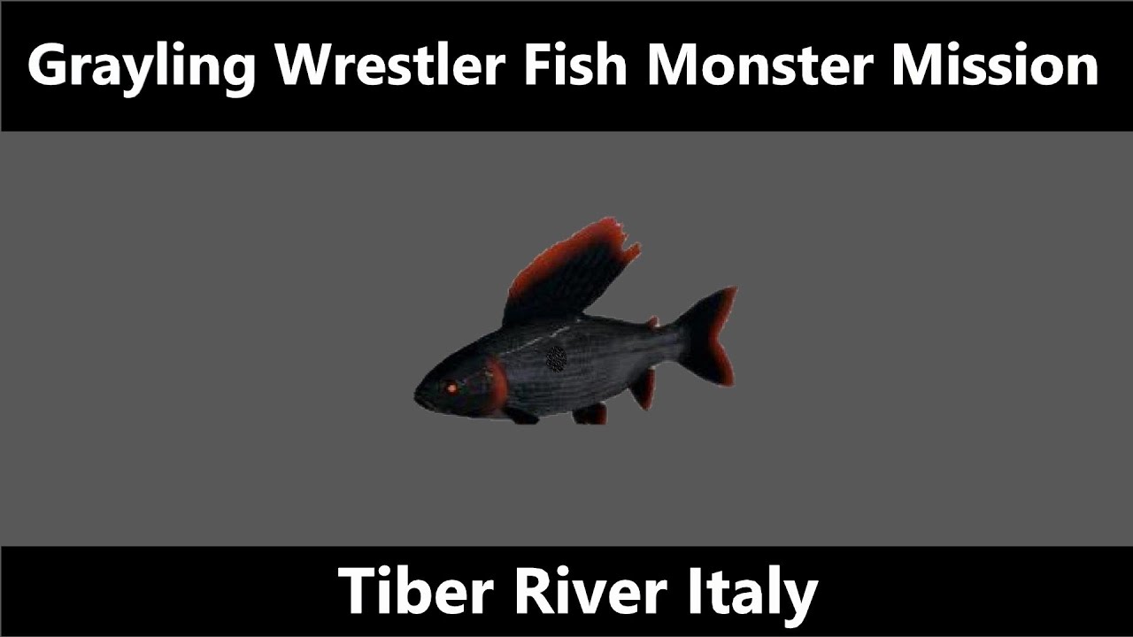 Fishing Planet, Fish Monster Mission, Grayling Wrestler Monster, Tiber River Italy