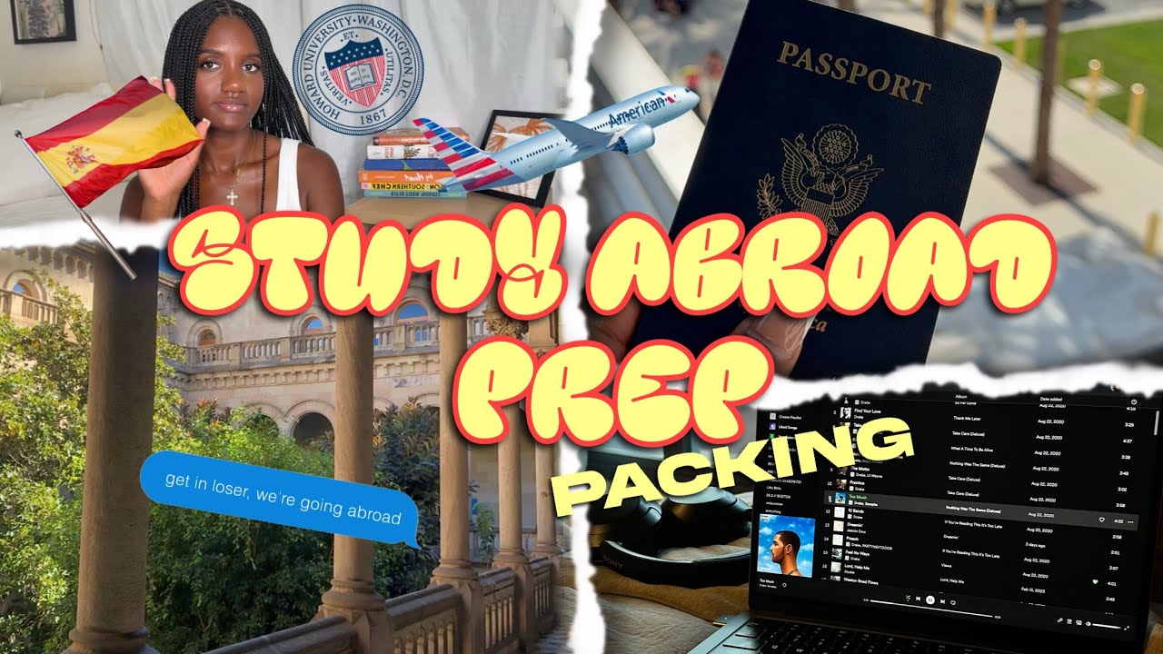 PREP for study abroad in Barcelona; packing list & amazon cart! 