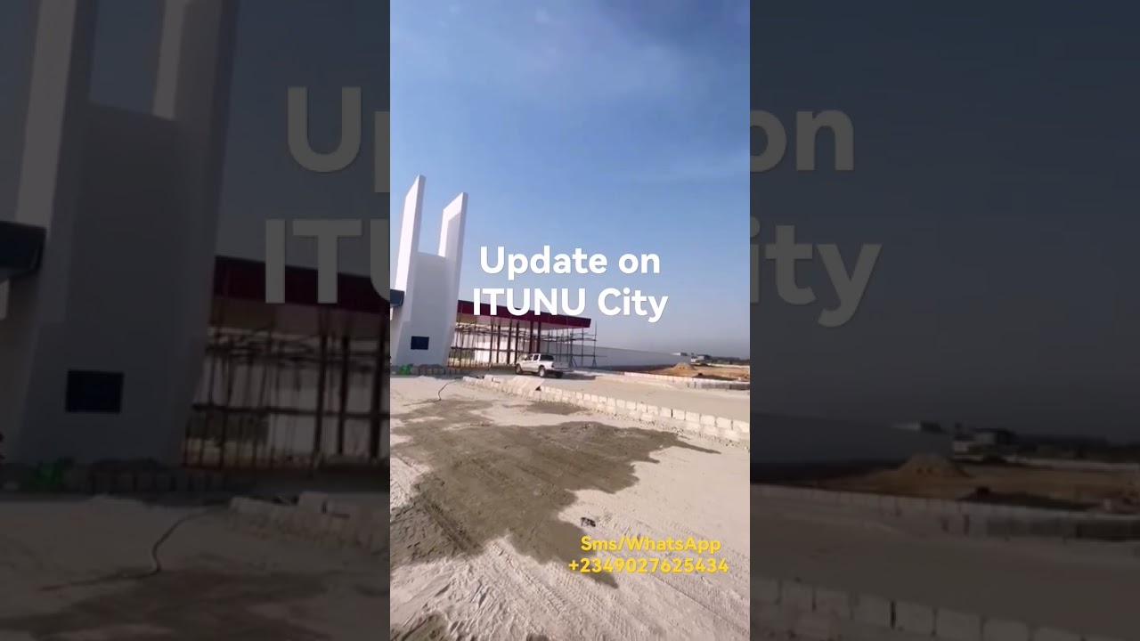 update on ITUNU City 😍 A landed property that is  luxury personified 