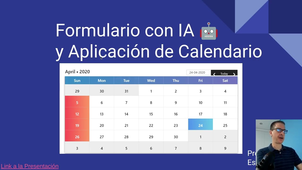 Formulario con IA 🤖 y Calendario Interactivo en HTML5 + JavaScript | Prof. Ramiro Estigarribia