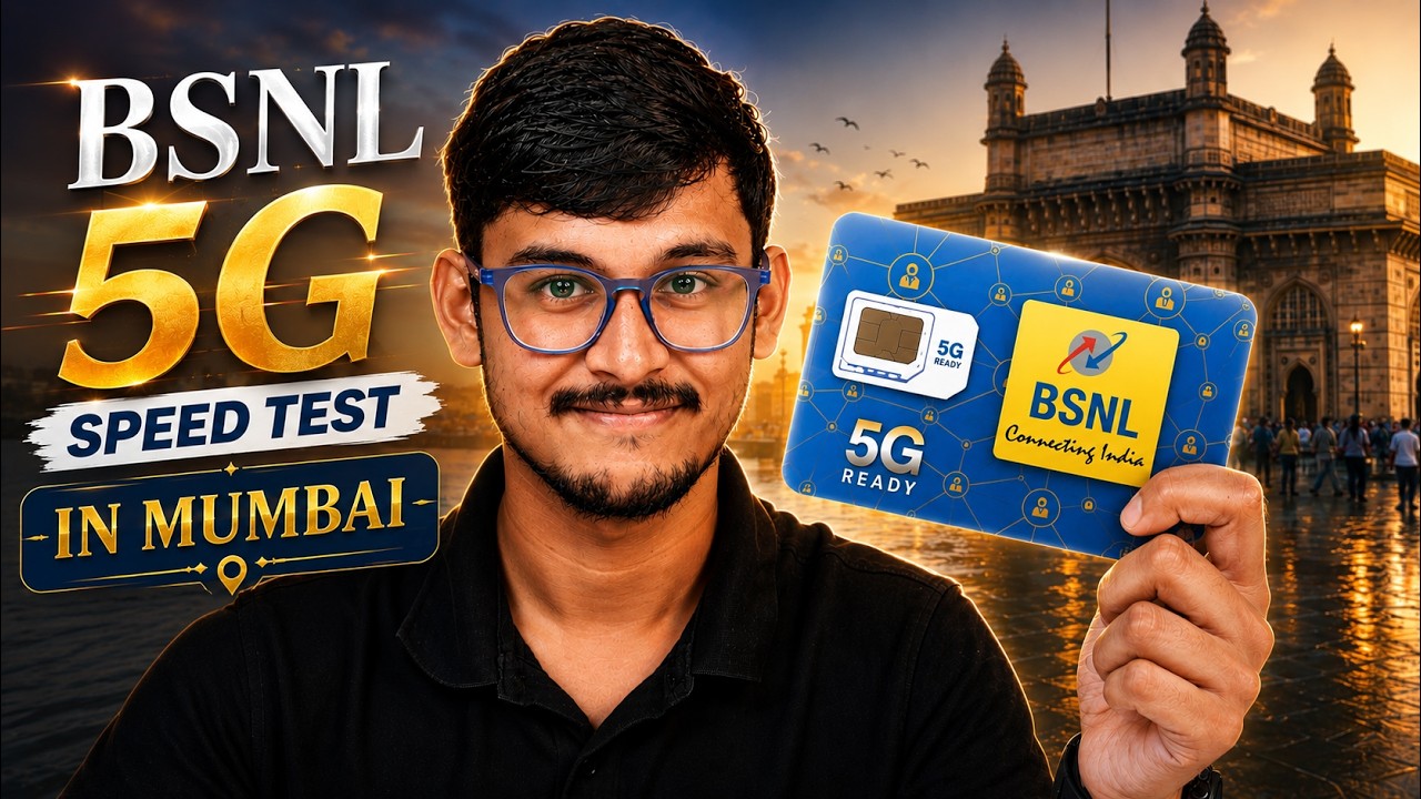 BSNL 5G In Mumbai ? || BSNL Sim Card in Mumbai || Jio 5G VS BSNL 5G