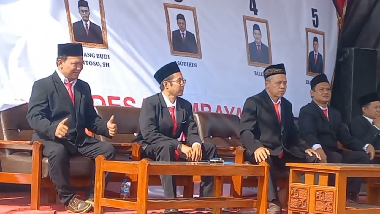 Suasana Pemilihan Kepala Desa Jembayat Kec. Margasari Kab.Tegal Tahun 2023