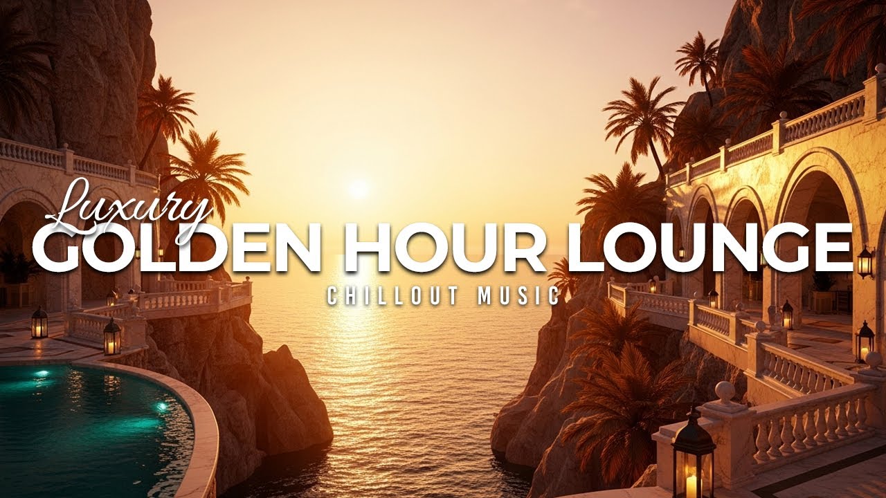 Luxury Golden Hour Lounge 2025 🌅 Sunset Chillout Music to Relax