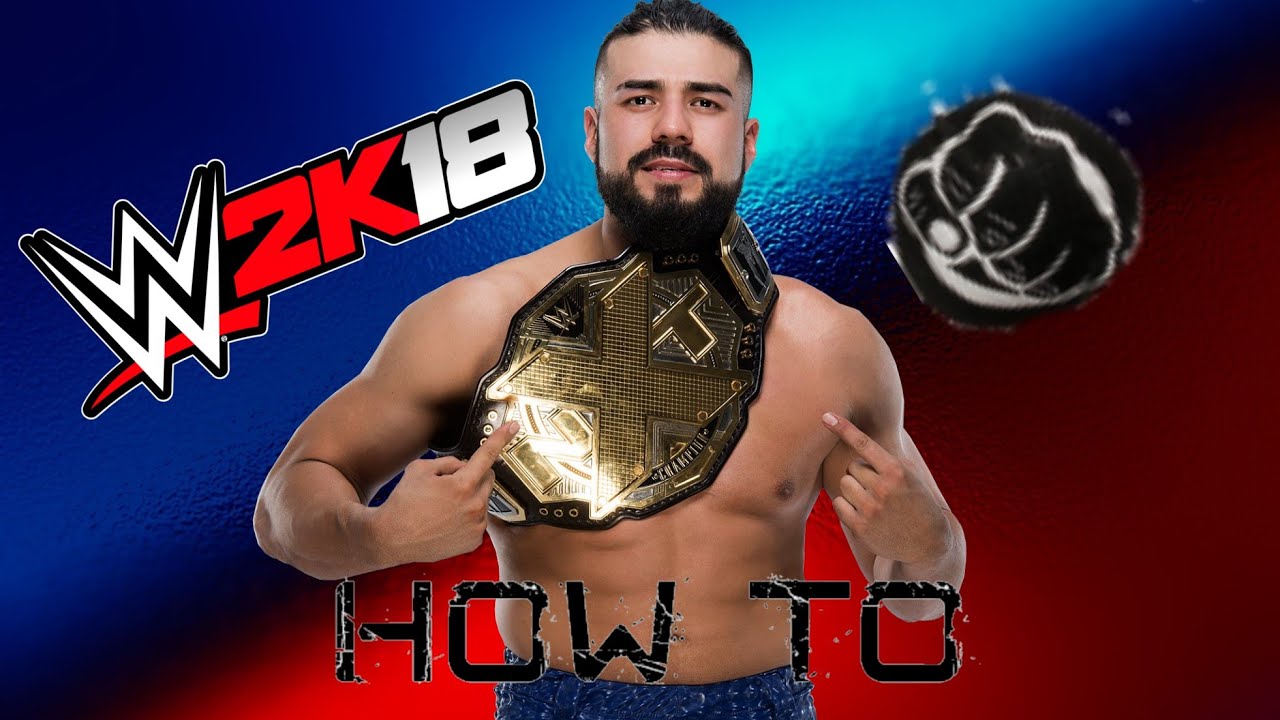 WWE 2K18 How To Make Andrade 