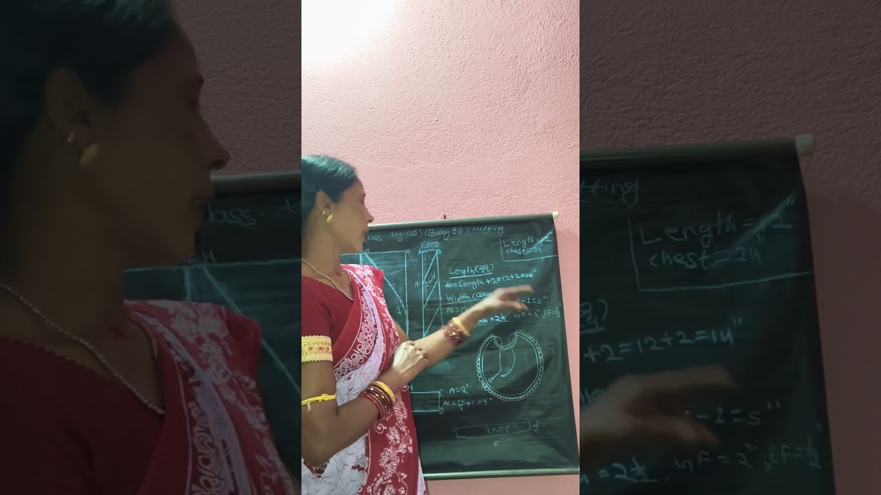 Tailoring class( Day - 22 ) Baby bib cutting...#babybib #trending #vairal #video #vairalvideo 
