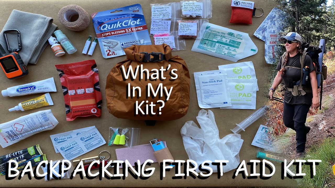 What's in My First Aid Kit?  What to Carry With You on Trail.