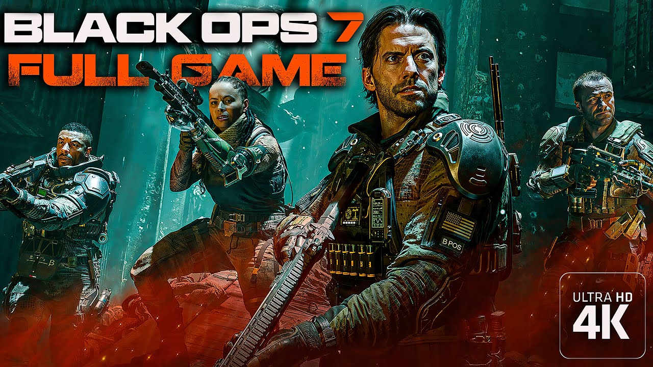 Call of Duty Black Ops 7｜Full Game Playthrough｜PC 4K Ultra