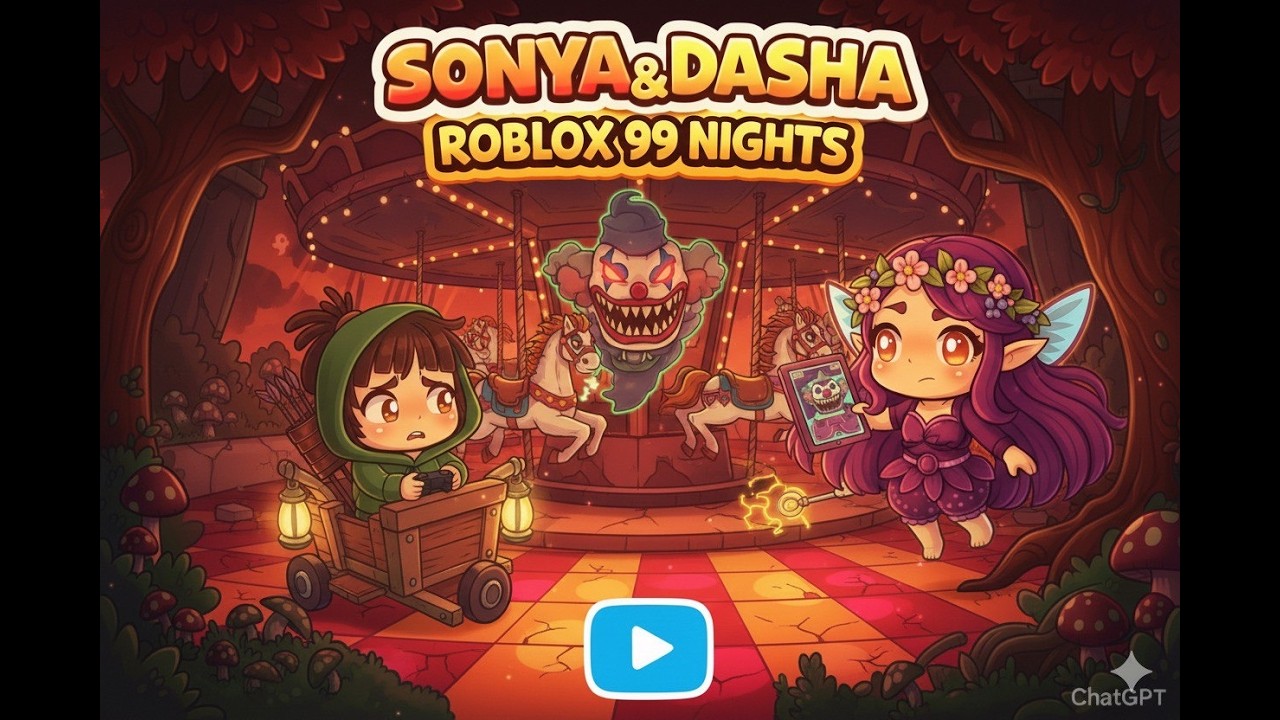 Play Roblox 🌟 Full Gameplay with Sonya & Dasha — Funny, Scary & Fun Moments