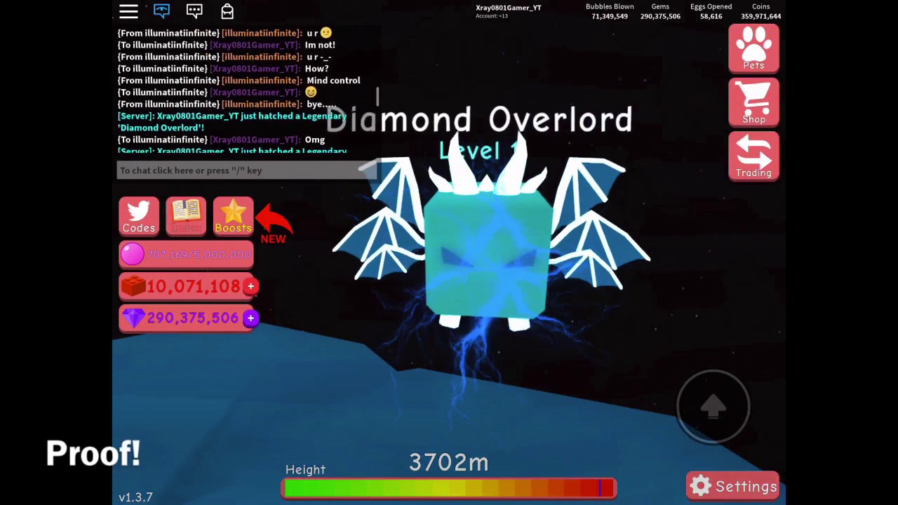 HATCHING DIAMOND OVERLORD!it was insane!