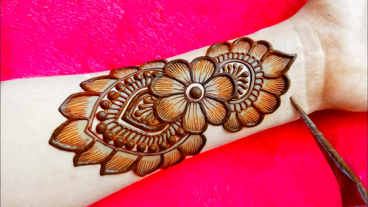 Latest simple arabic mehndi design | simple mehndi design | mehndi design | mehandi | mehndi design