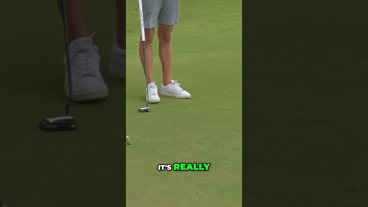 Golfer's Epic Putt Fail Turns into a Nature Appreciation Moment! #shorts