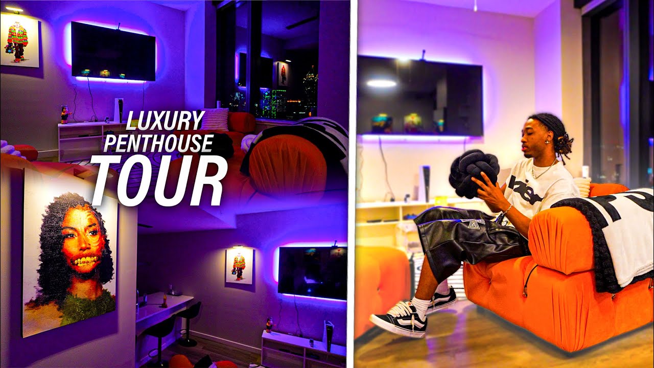 my luxury penthouse tour..