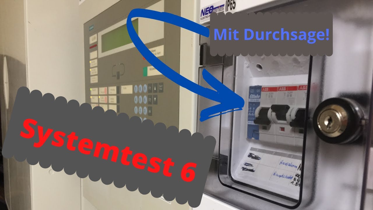 Brandmeldezentrale mit allen Meldern! - Systemtest 6 - | Easy Tec