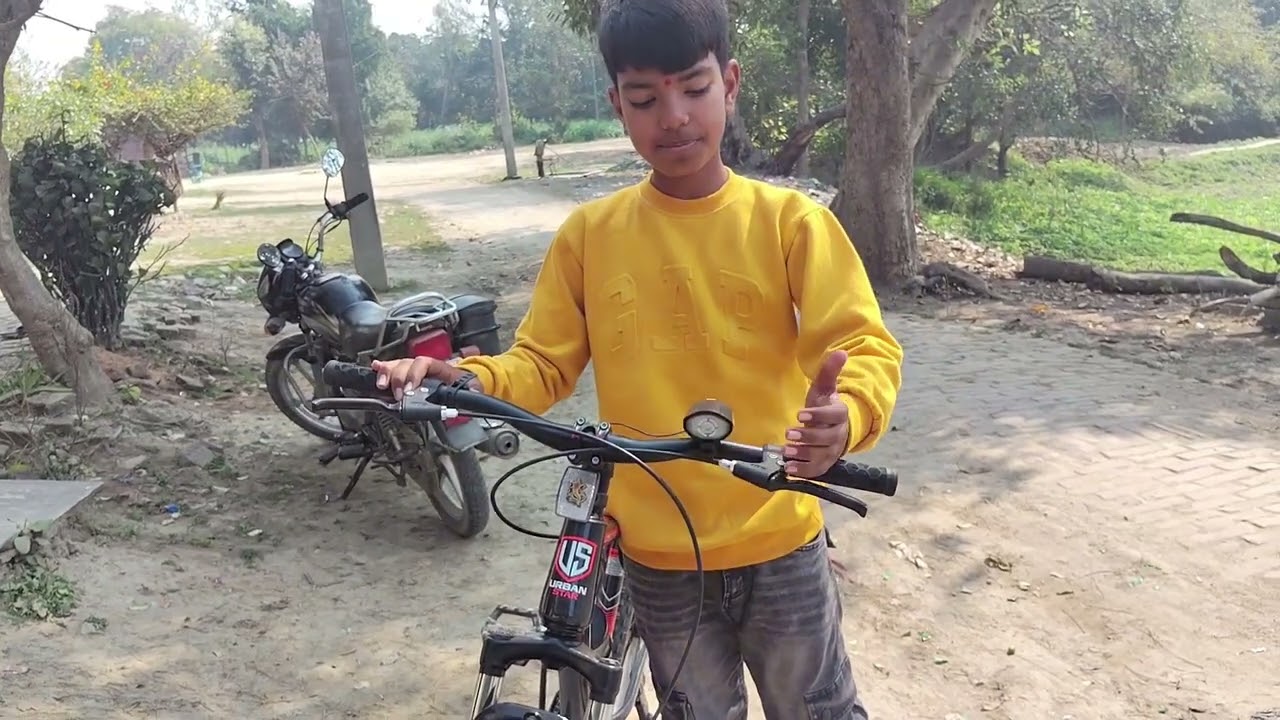 दीदी के लड़के ने ली साइकिल फिर देखो आया मजा 🥰#socialmediaexpert #minivlog 