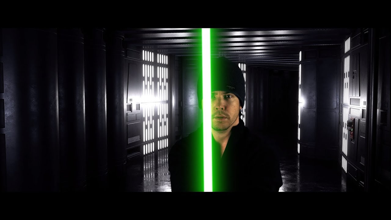 How to make a STAR WARS Lightsaber for FREE! (Natron Tutorial)