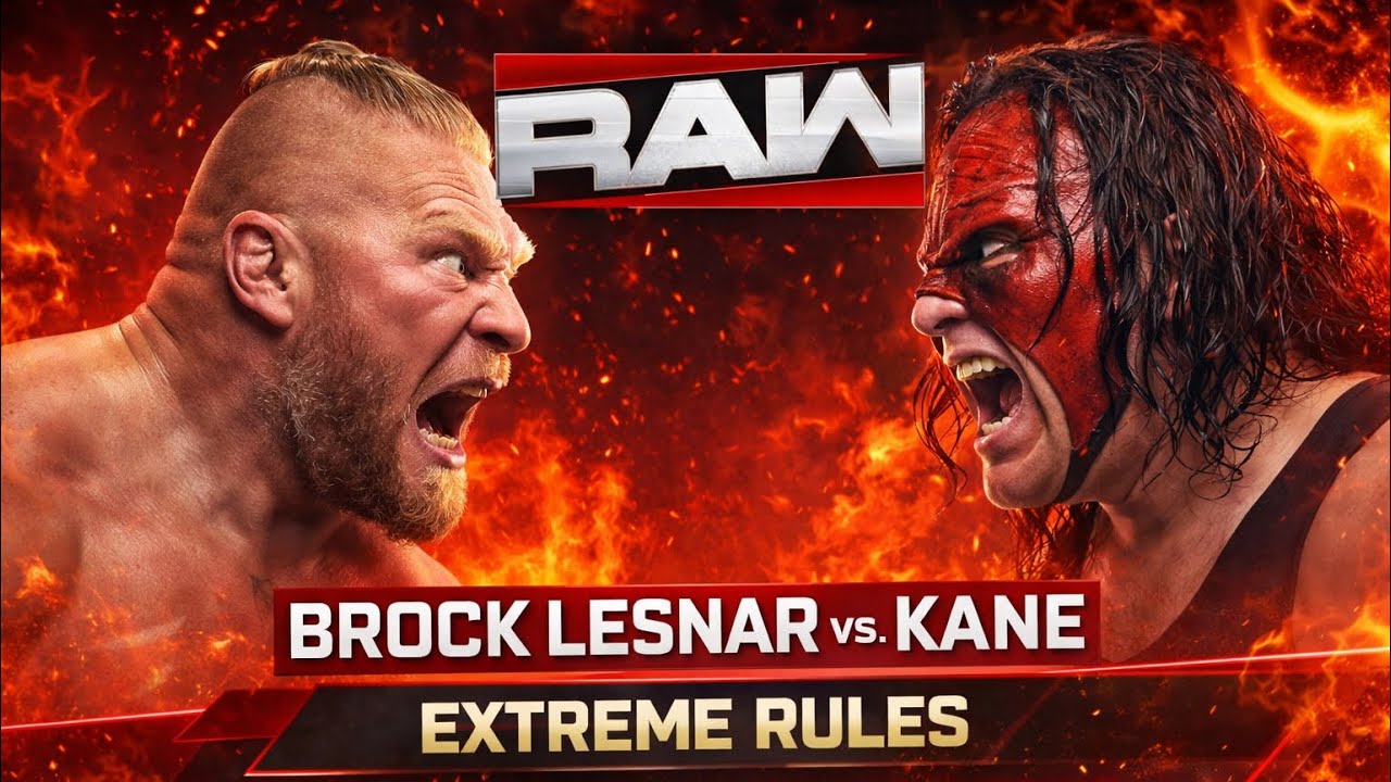BROCK LESNAR VS KANE— EXTREME RULE MATCH FULL HD 4K!!! WWE HD 4K MATCHES!! #wwe #viral #brocklesnar 