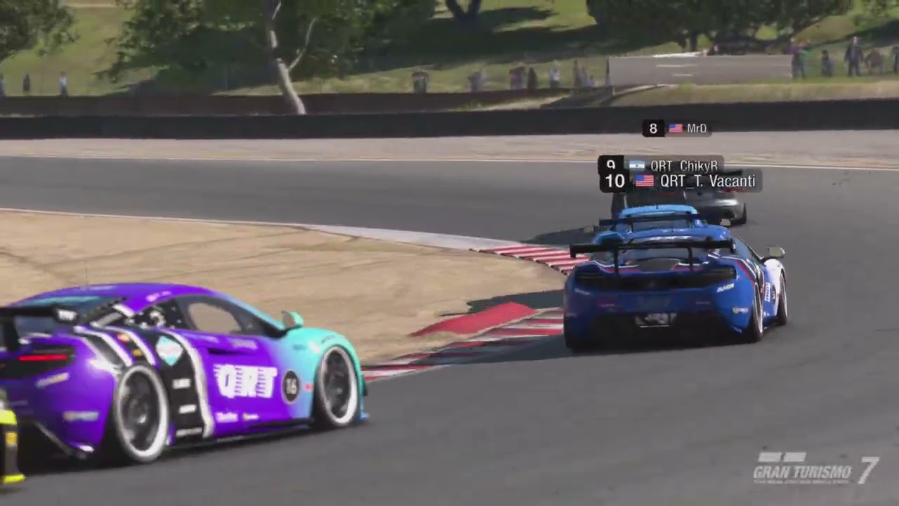 Some fun with the crew at the corkscrew